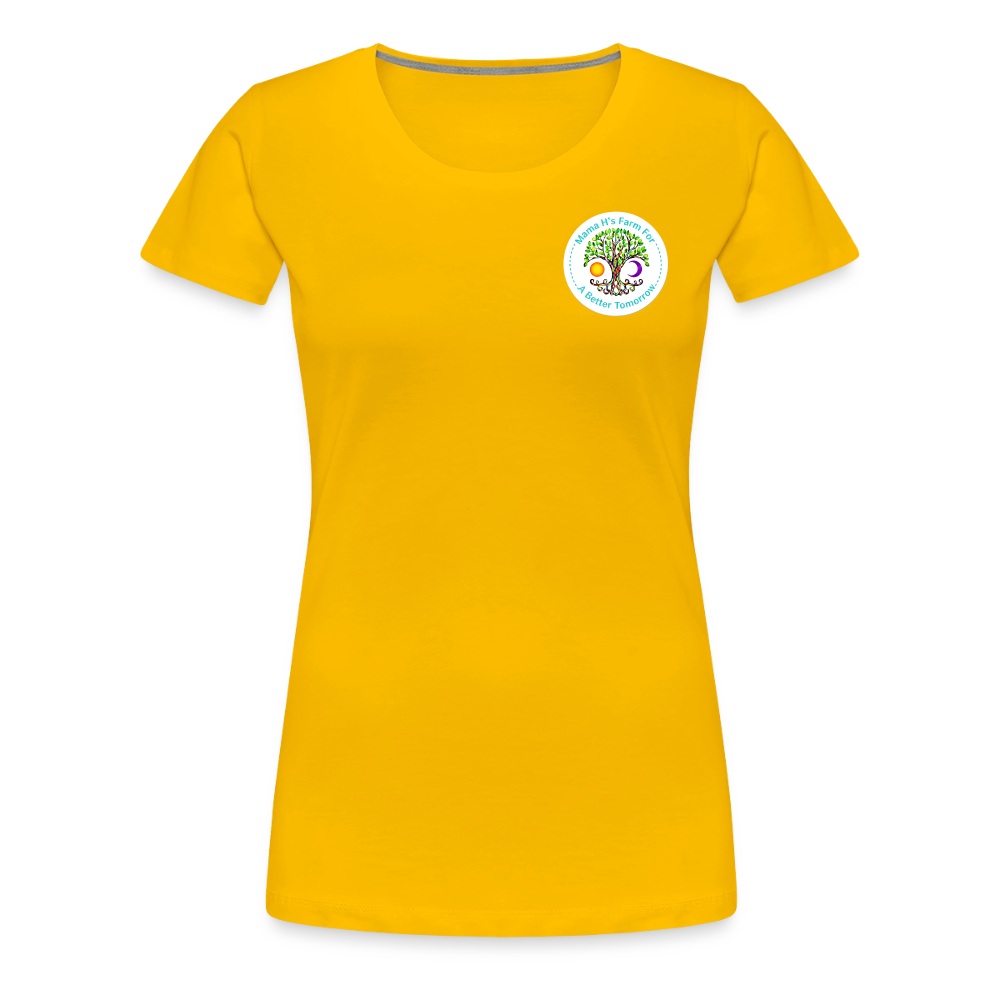 Mama H's Women’s Premium T-Shirt - sun yellow