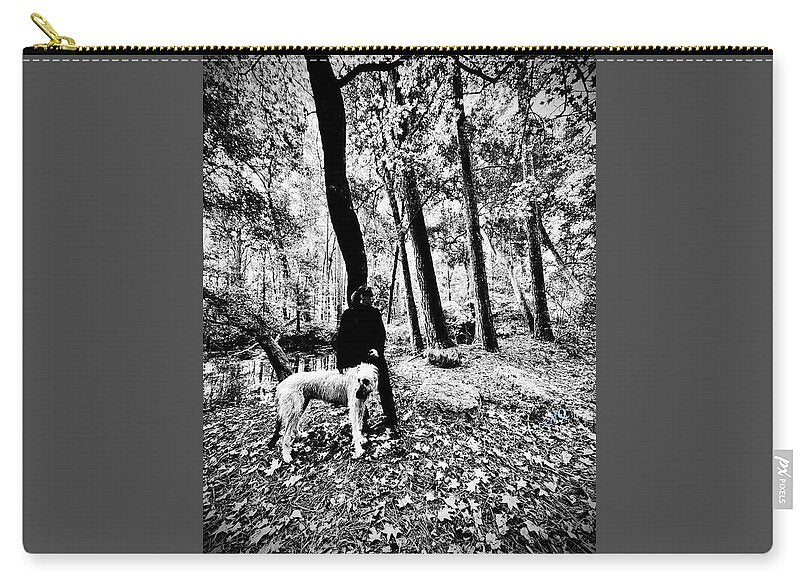 Solitude in the Autumn Woods - Zip Pouch