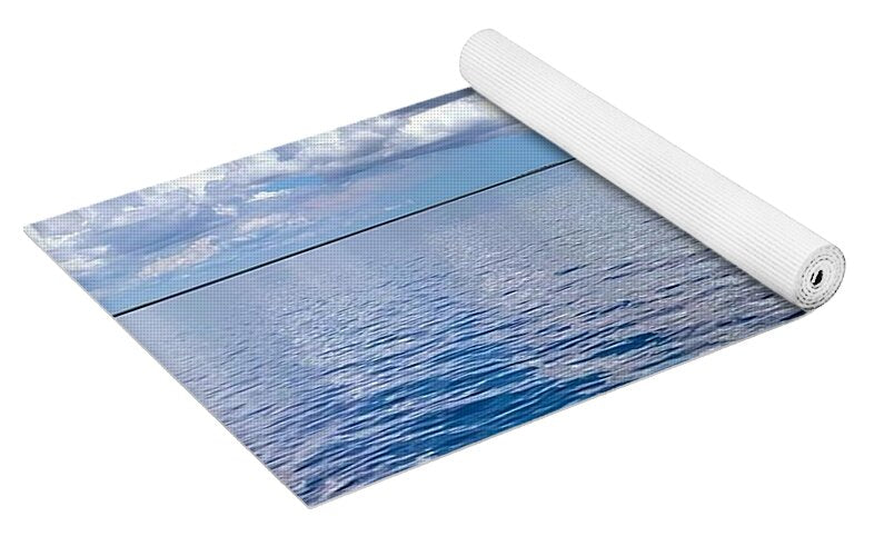 Tranquil Waters with Dolphin - Yoga Mat