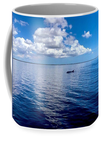 Tranquil Waters with Dolphin - Mug