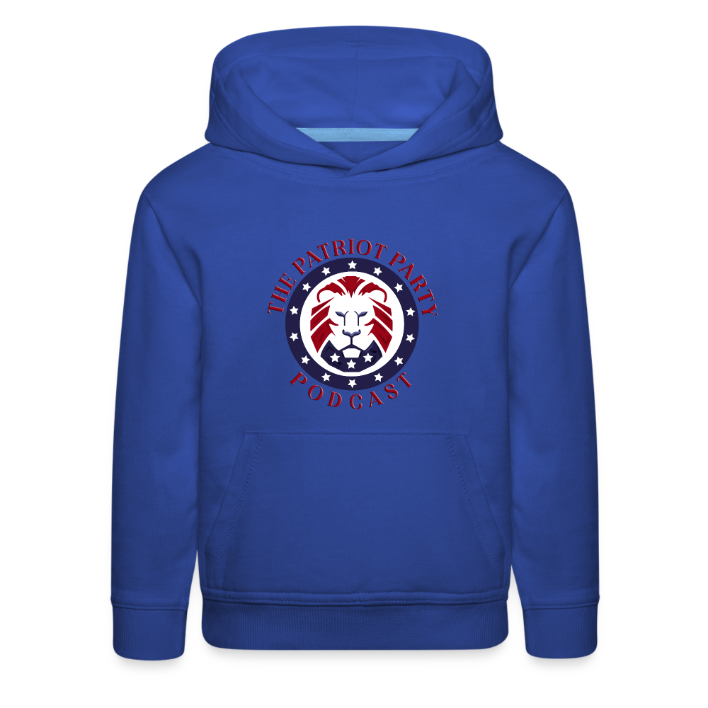 Kids‘ TPPP Official Logo Premium Hoodie - royal blue
