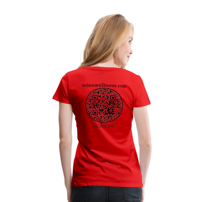 Veden Women’s Premium T-Shirt - red