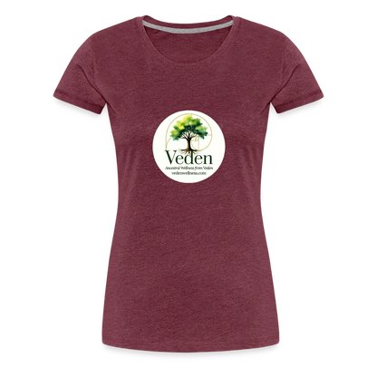 Veden Women’s Premium T-Shirt - heather burgundy