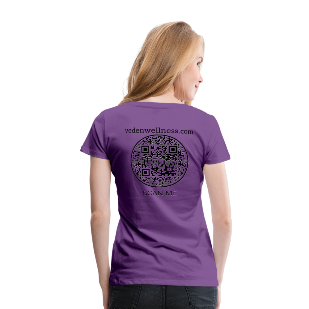 Veden Women’s Premium T-Shirt - purple