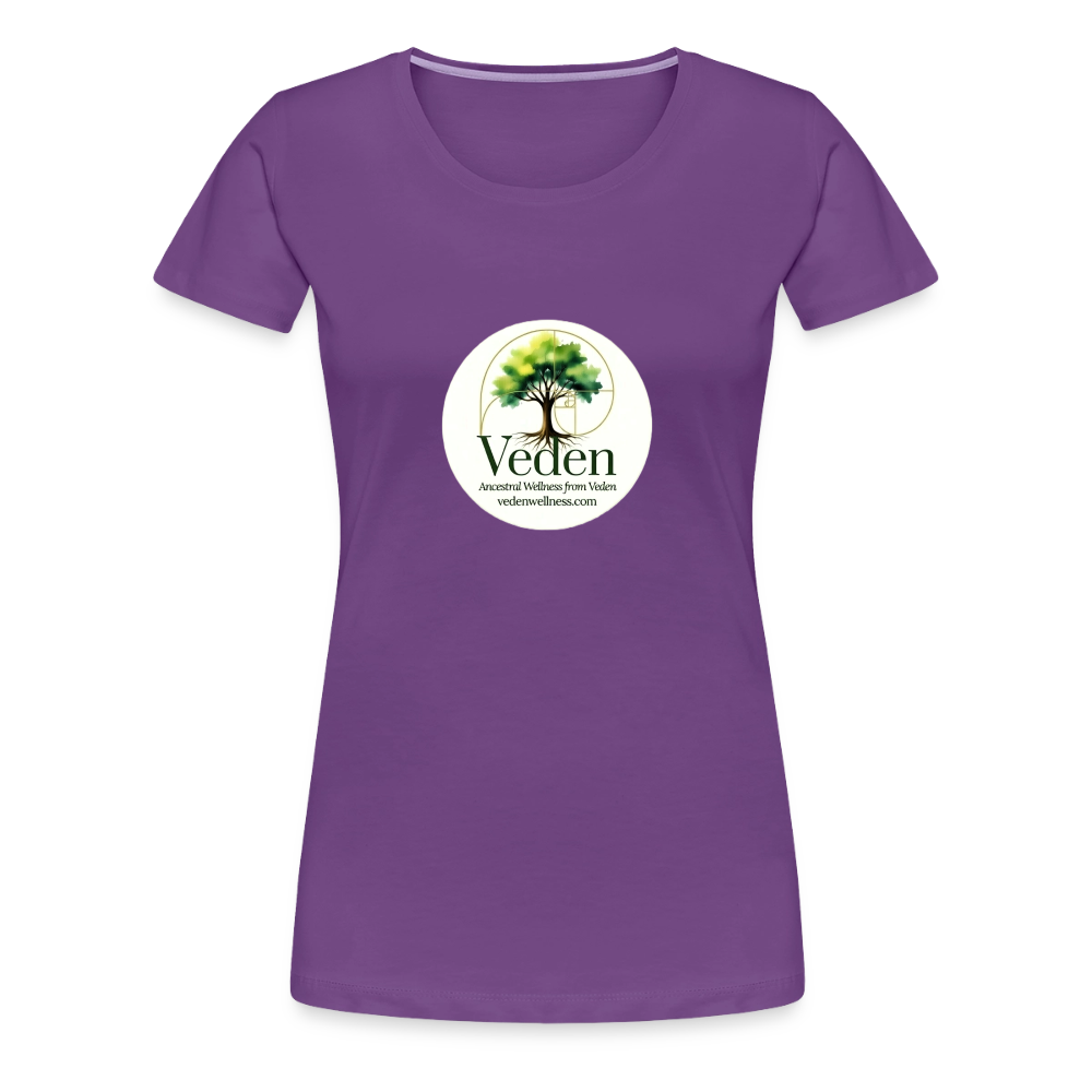 Veden Women’s Premium T-Shirt - purple