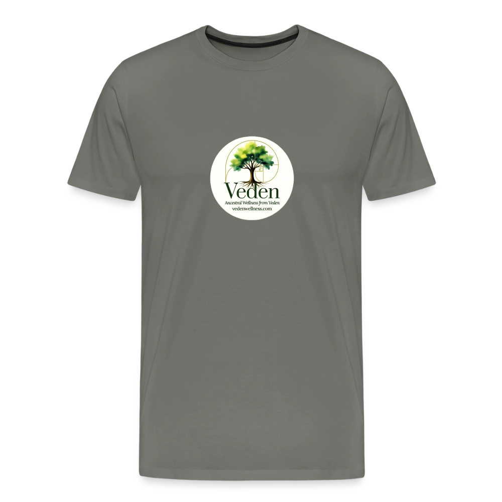 Veden Men's Premium T-Shirt - asphalt gray