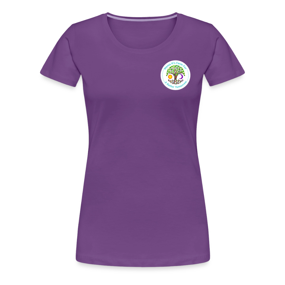 Mama H's Women’s Premium T-Shirt - purple