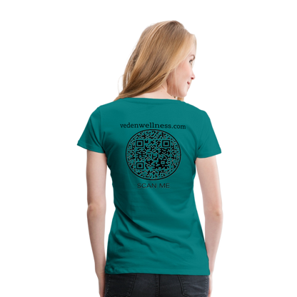 Veden Women’s Premium T-Shirt - teal