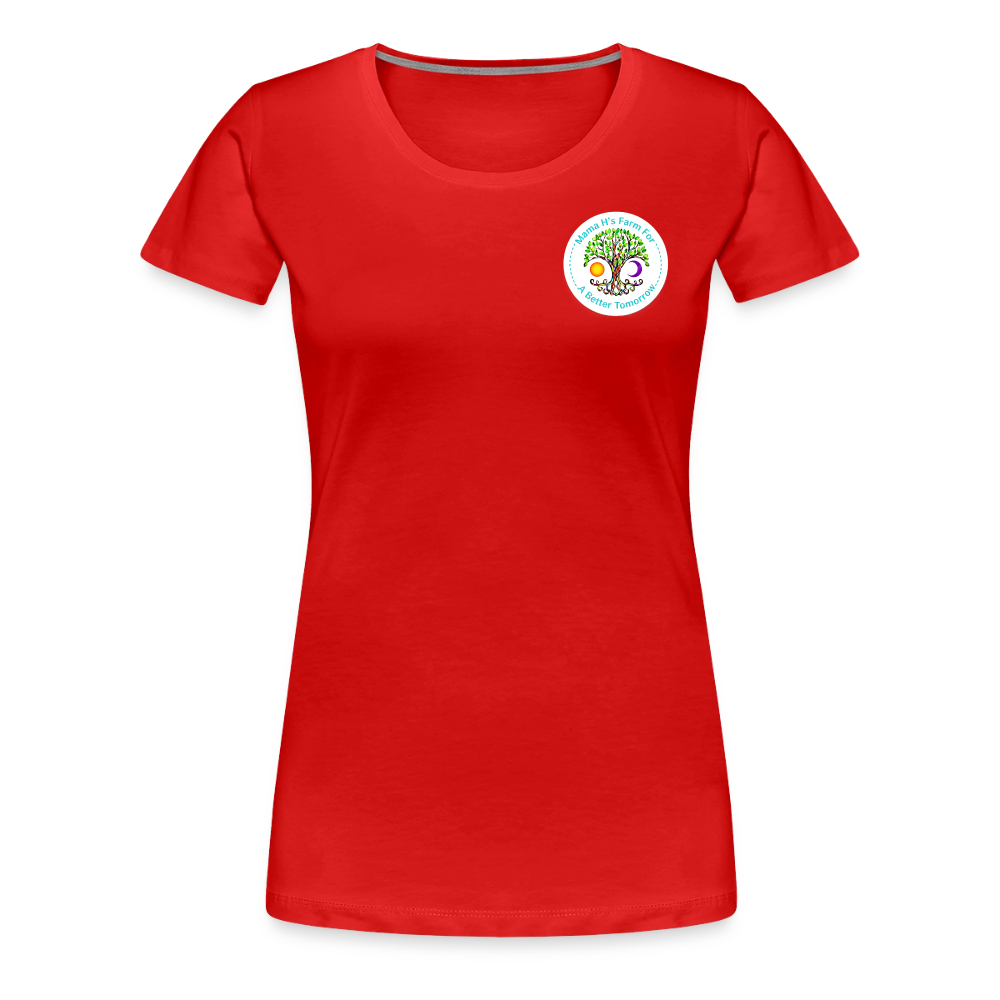 Mama H's Women’s Premium T-Shirt - red