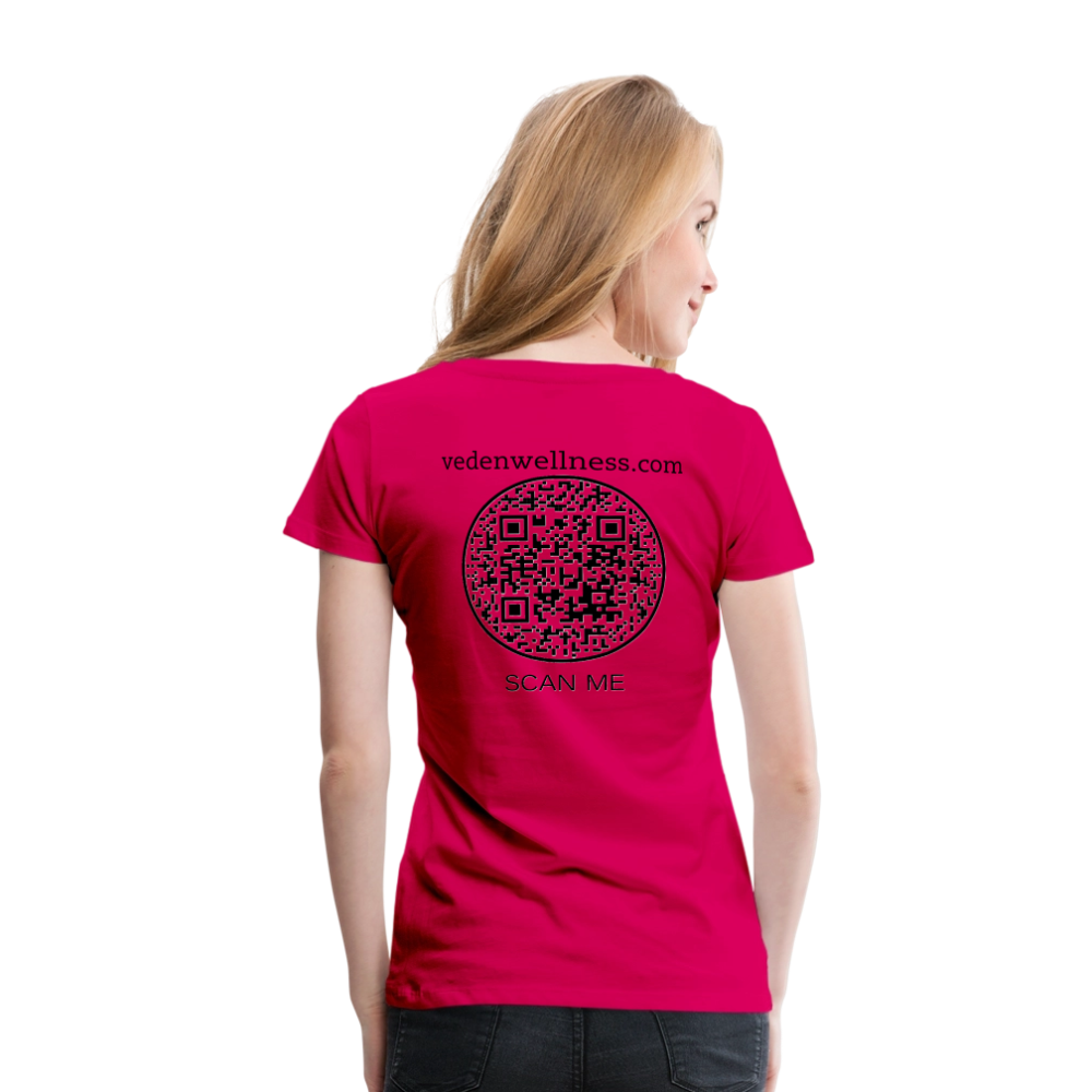 Veden Women’s Premium T-Shirt - dark pink