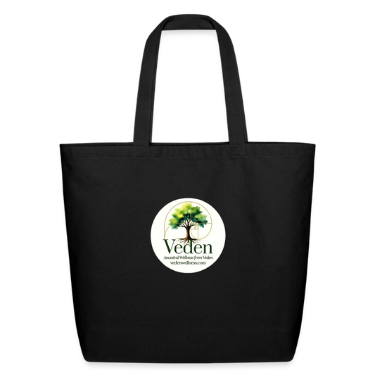 Veden Eco-Friendly Cotton Tote - black