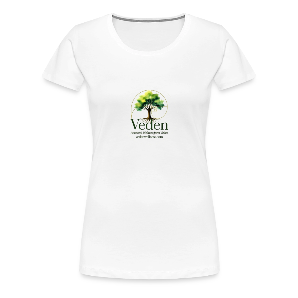 Veden Women’s Premium T-Shirt - white