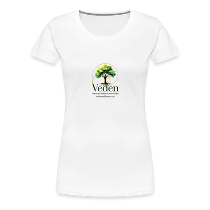 Veden Women’s Premium T-Shirt - white