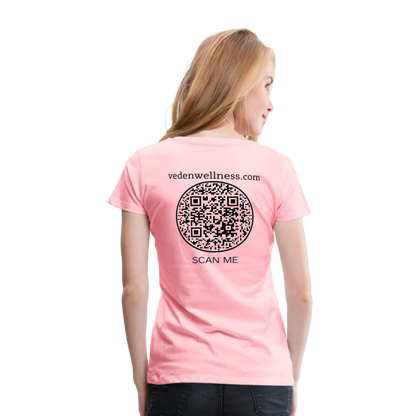 Veden Women’s Premium T-Shirt - pink