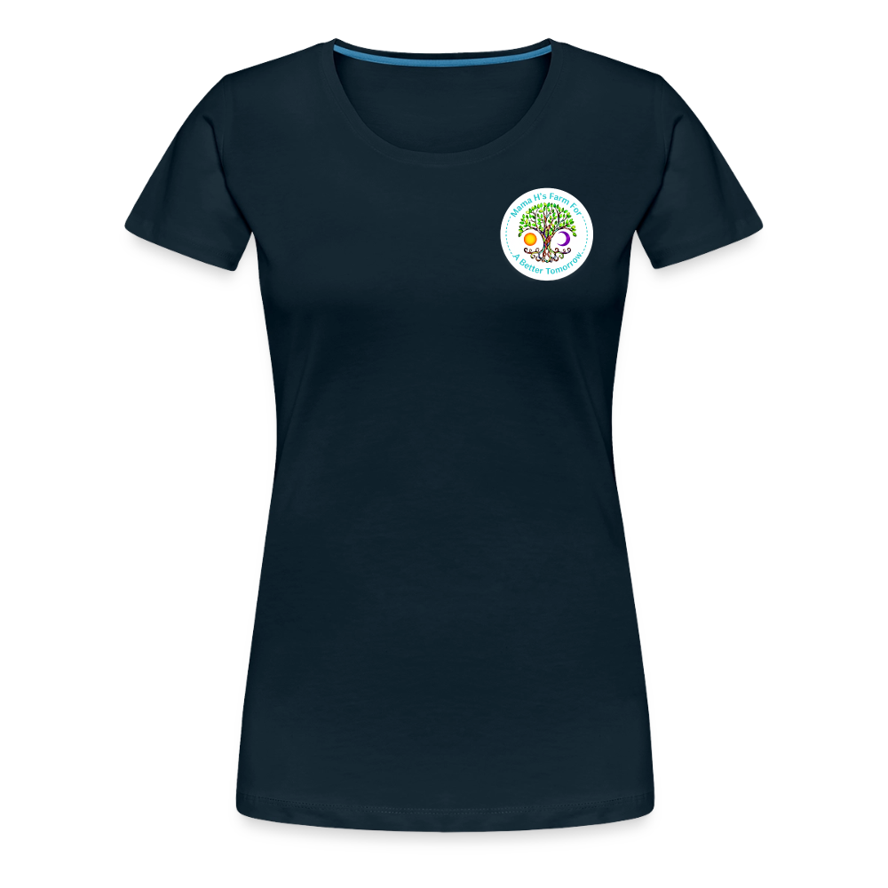 Mama H's Women’s Premium T-Shirt - deep navy