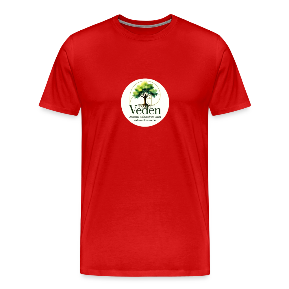 Veden Men's Premium T-Shirt - red