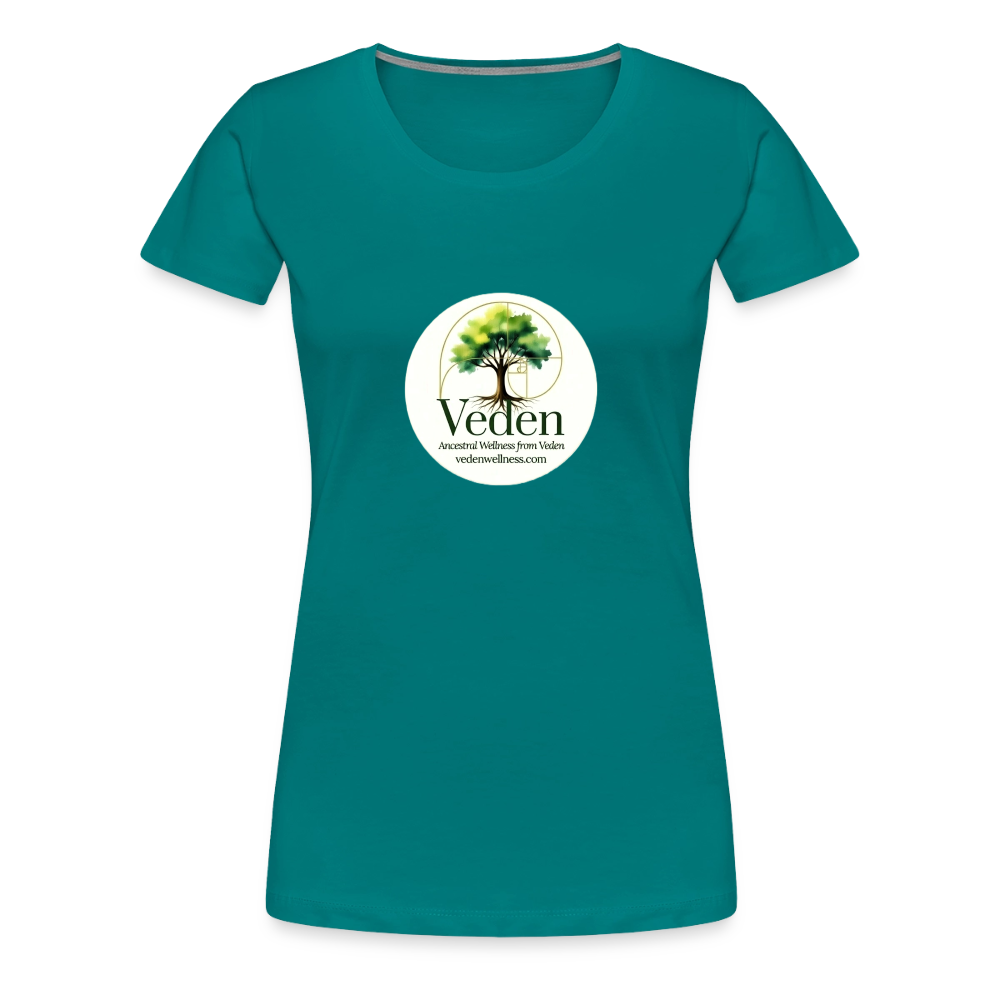 Veden Women’s Premium T-Shirt - teal