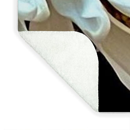 Chrysanthemum and Yellow Spheres - Blanket