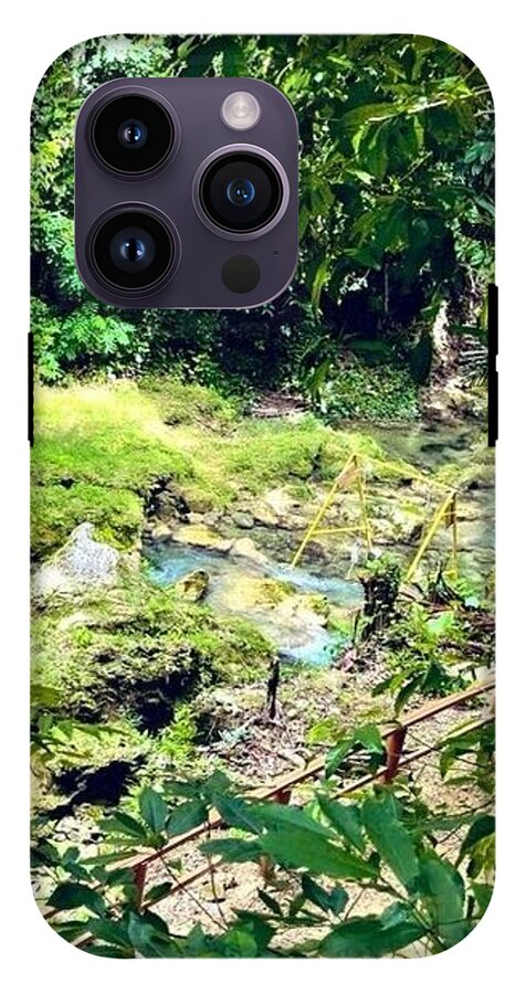 Lush Jungle Stream - Phone Case