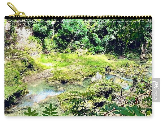 Lush Jungle Stream - Zip Pouch