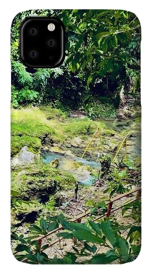 Lush Jungle Stream - Phone Case