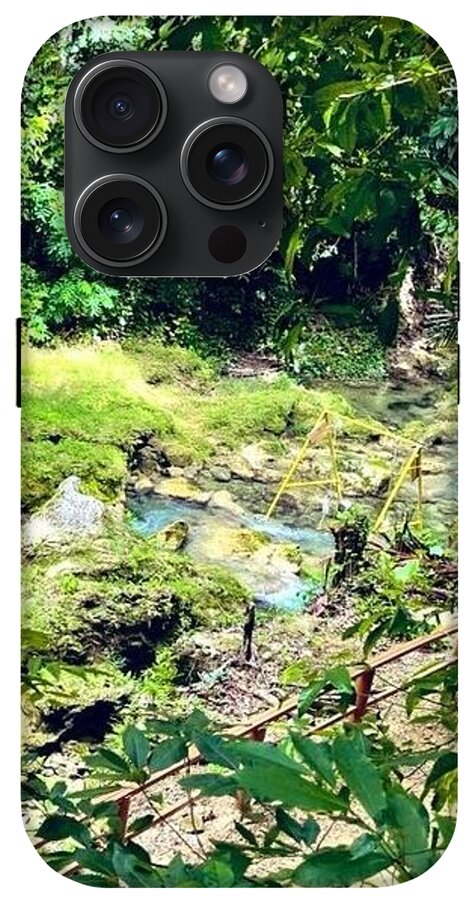 Lush Jungle Stream - Phone Case