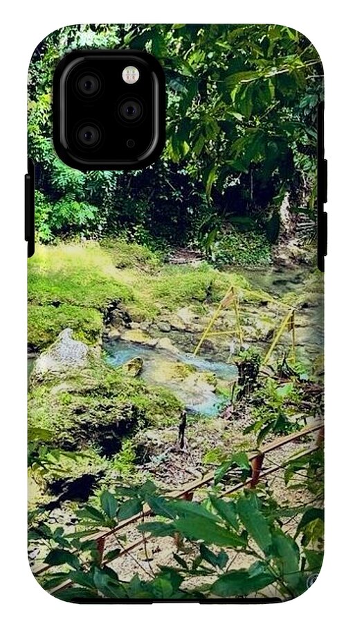 Lush Jungle Stream - Phone Case