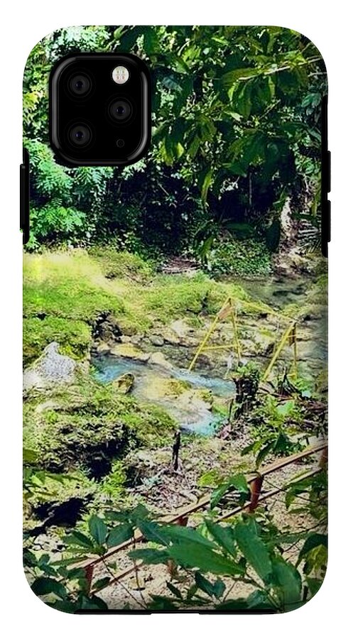 Lush Jungle Stream - Phone Case