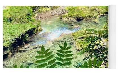Lush Jungle Stream - Yoga Mat