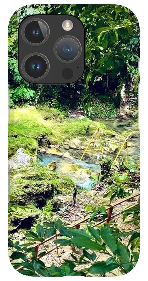 Lush Jungle Stream - Phone Case