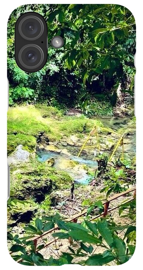 Lush Jungle Stream - Phone Case