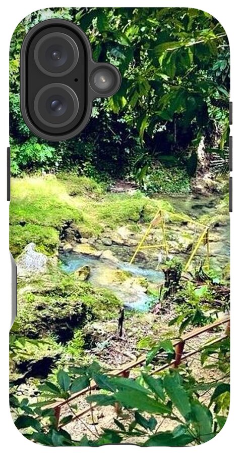 Lush Jungle Stream - Phone Case