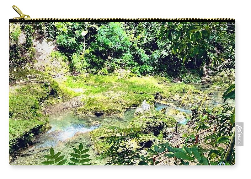 Lush Jungle Stream - Zip Pouch