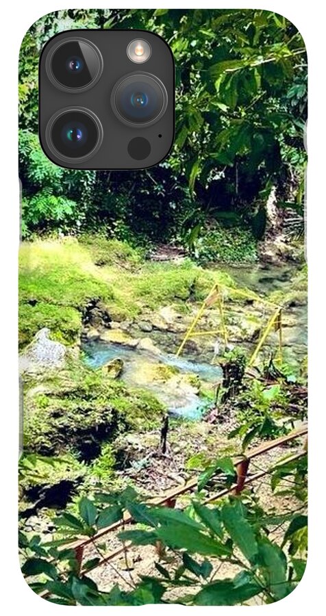 Lush Jungle Stream - Phone Case