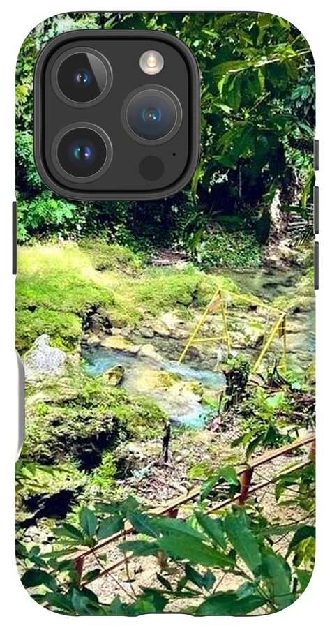 Lush Jungle Stream - Phone Case