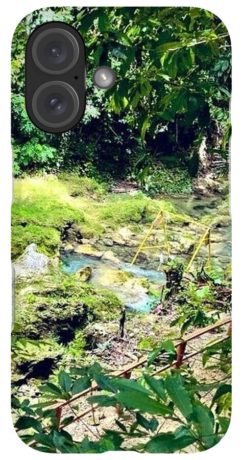 Lush Jungle Stream - Phone Case