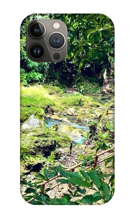Lush Jungle Stream - Phone Case