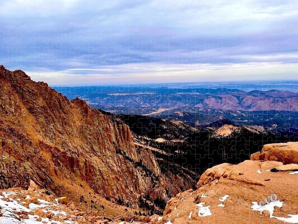 Majestic Mountain Panorama at Dawn - Puzzle