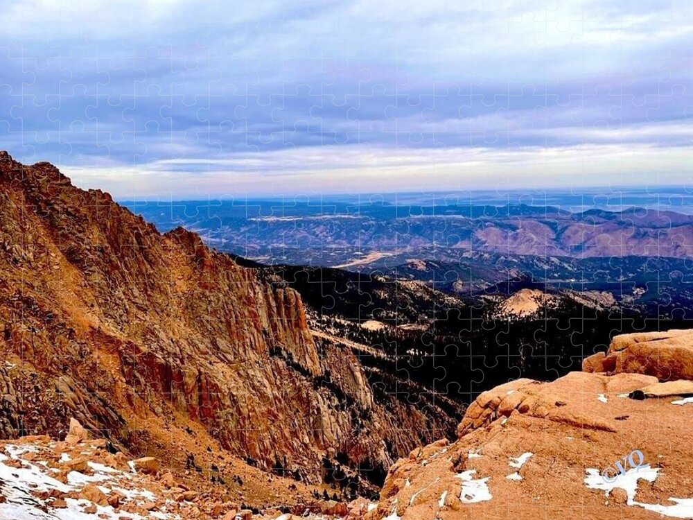 Majestic Mountain Panorama at Dawn - Puzzle