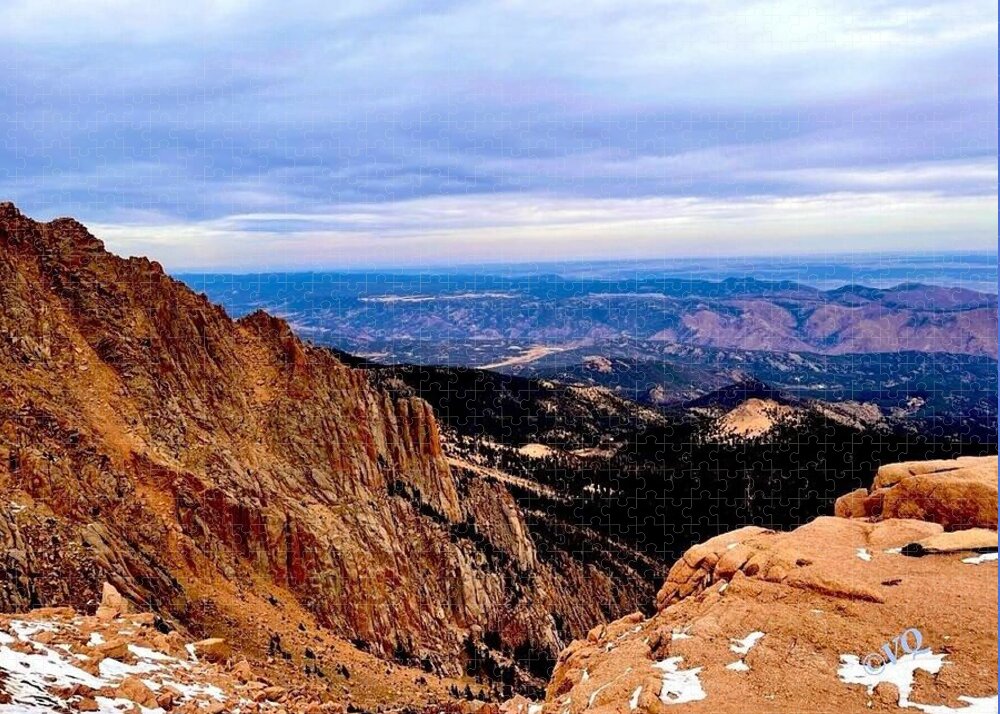 Majestic Mountain Panorama at Dawn - Puzzle