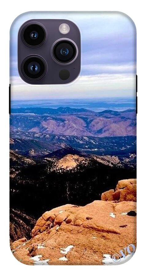 Majestic Mountain Panorama at Dawn - Phone Case