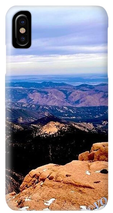 Majestic Mountain Panorama at Dawn - Phone Case