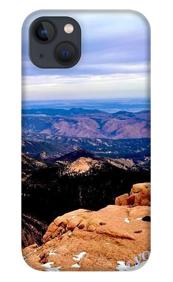 Majestic Mountain Panorama at Dawn - Phone Case