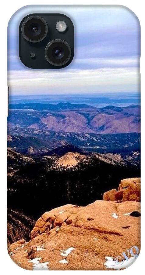 Majestic Mountain Panorama at Dawn - Phone Case