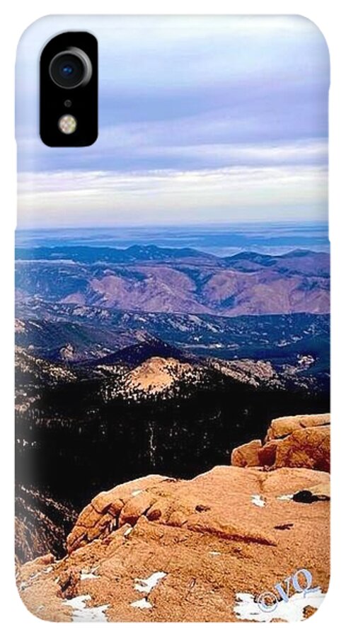 Majestic Mountain Panorama at Dawn - Phone Case