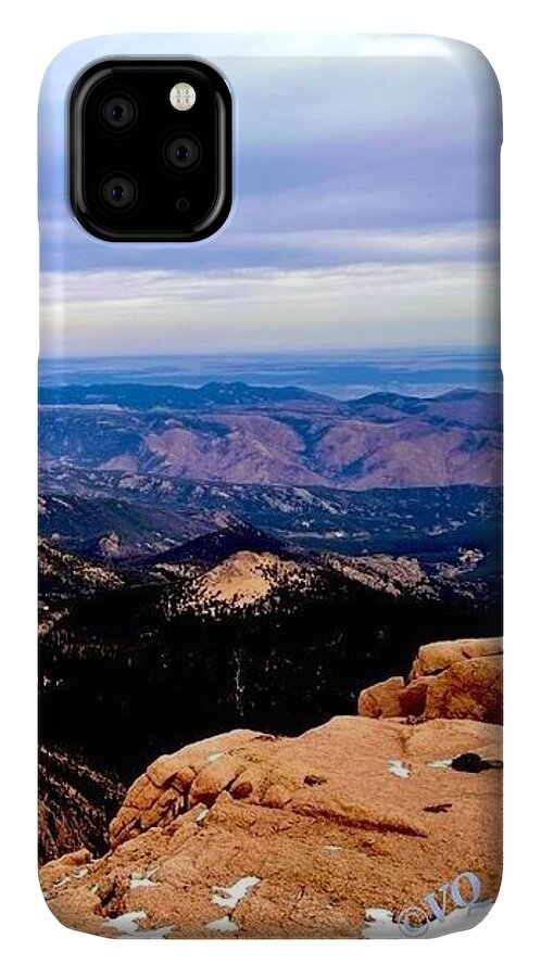 Majestic Mountain Panorama at Dawn - Phone Case