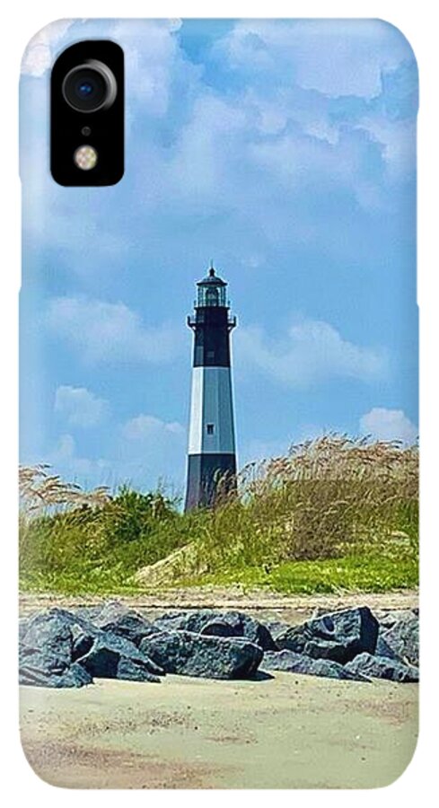 Serene Lighthouse by the Shoreline - Phone Case