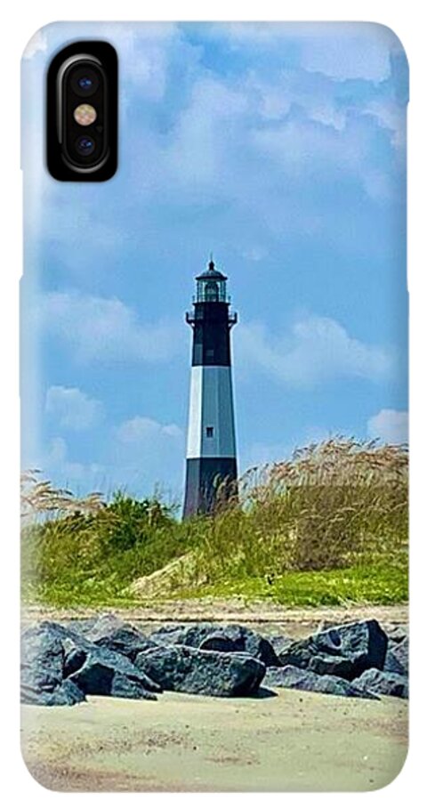 Serene Lighthouse by the Shoreline - Phone Case
