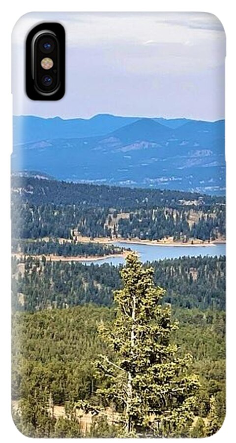 Serene Mountain Lake View - Phone Case