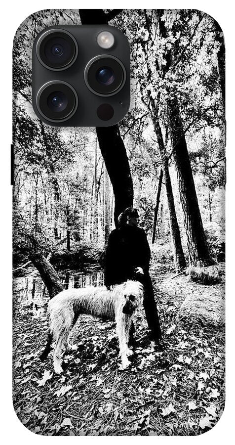 Solitude in the Autumn Woods - Phone Case